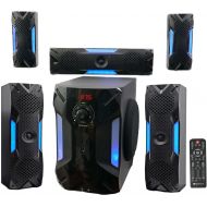 Rockville HTS56 1000w 5.1 Channel Home Theater SystemBluetoothUSB+8 Subwoofer
