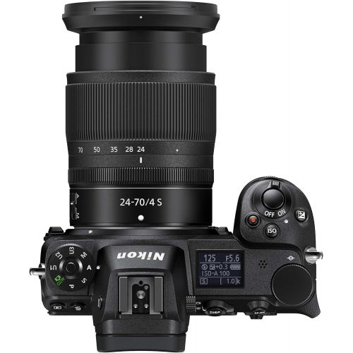  Nikon Z6 FX-Format Mirrorless Camera and 24-70mm f4 S Kit with Mount Adapter