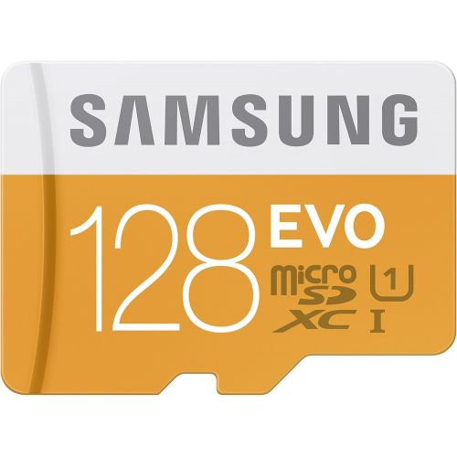 삼성 Samsung 128GB up to 48MBs EVO Class 10 Micro SDXC Card with Adapter (MB-MP128DAAM)
