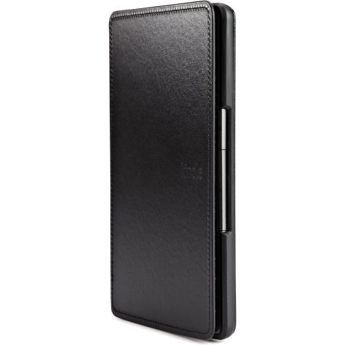  Amazon Kindle Leather Cover, Black (does not fit Kindle Paperwhite, Touch, or Keyboard)