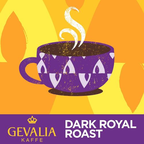  GEVALIA Gevalia Dark Royal Roast Coffee Keurig K Cup Pods (72 Count, 6 Boxes of 12)