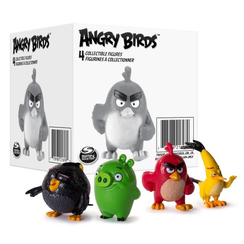  Angry Birds Collectible Figures 4-Pack