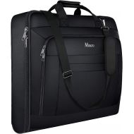 [아마존 핫딜] Carry On Garment Bag, Garment Bags for Travel Business Trips with Shoulder Strap, Mancro Waterproof Foldable Luggage Suit Bags for Men Women, 2 in 1 Hanging Suitcase for Dresses, S