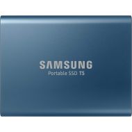 상세설명참조 Samsung T5 Portable SSD - 500GB - USB 3.1 External SSD (MU-PA500B/AM), Blue