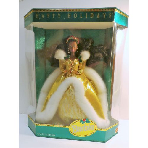 바비 Barbie Happy Holidays AA Doll - Special Edition Hallmark 2nd in Series (1994)