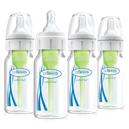  Dr. Browns Options+ Baby Bottle, 4 Ounce (Pack of 4)