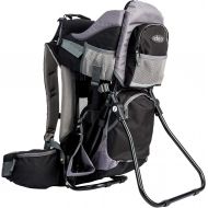 Clevr Cross Country Baby Backpack Hiking Carrier, 17 x 15 x 26, Midnight Black