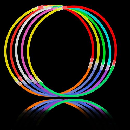  Lumistick Glow Sticks Variety Pack of Glowing Party Favors Includes Necklaces, Bracelets and Glasses (200 Pieces)