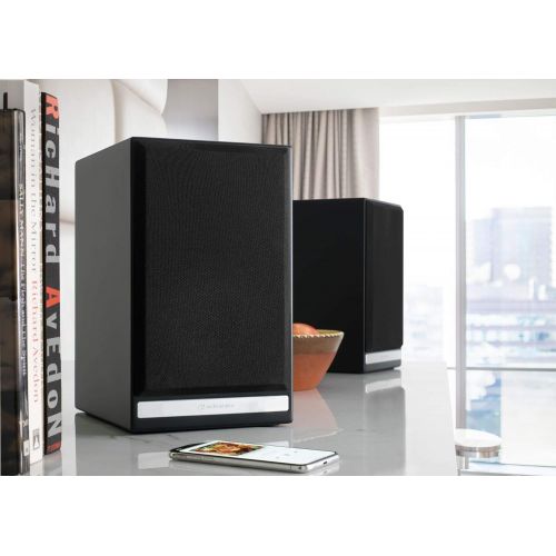  Audioengine HDP6 Passive BookshelfStand-mount Speakers (Pair) - Satin Black OPEN BOX