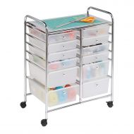 [아마존 핫딜]  [아마존핫딜]Honey-Can-Do Rolling Storage Cart and Organizer with 12 Plastic Drawers