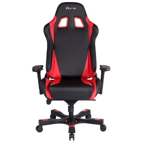 Throttle Series Alpha (Red) Worlds Best Gaming Chair Racing Bucket Seat Gaming Chairs Computer Chair Esports Chair Executive Office Chair w/Lumbar Support Pillows