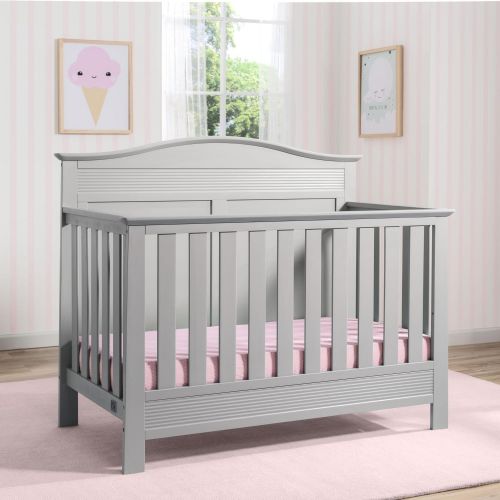  Serta Barrett 4-in-1 Convertible Baby Crib, Grey