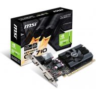 MSI Gaming GeForce GT 710 2GB GDRR3 64-bit HDCP Support DirectX 12 OpenGL 4.5 Heat Sink Low Profile Graphics Card (GT 710 2GD3H LP)