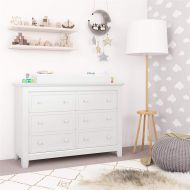 Baby Relax Tia 6-Drawer Dresser, Slate Gray