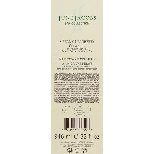  June Jacobs Creamy Cranberry Cleanser, 32 fl. oz.
