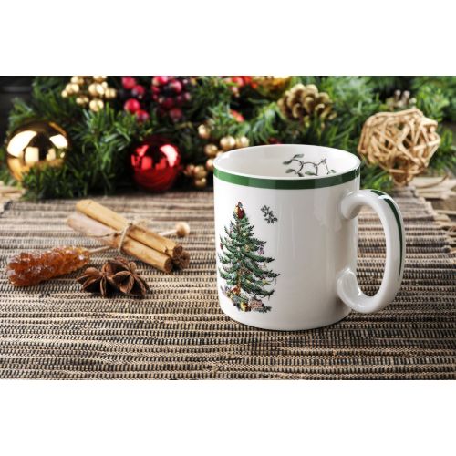  Spode Christmas Tree 4-Piece Dinnerware Place Setting, Service for 1