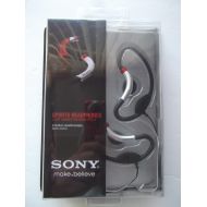Sony MDR-AS20J Active Style Headphones with Soft Loop Hangers - Black