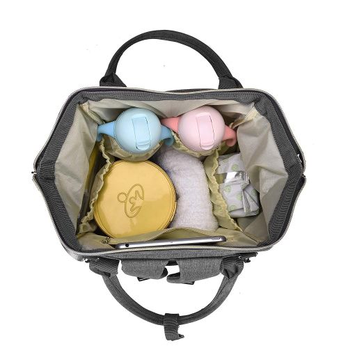  EFFORTLE Baby Diaper Bag Backpack Practical Storage Units Large Capacity Nappy Bags Stylish Diaper Bag Organizer