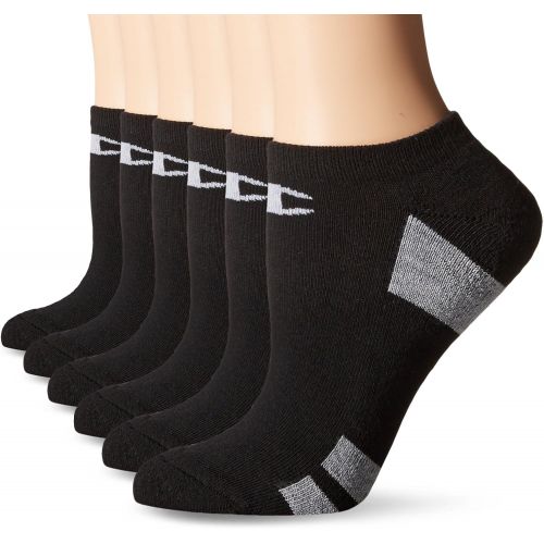  Champion Womens Double Dry 6-Pack Performance No Show Socks