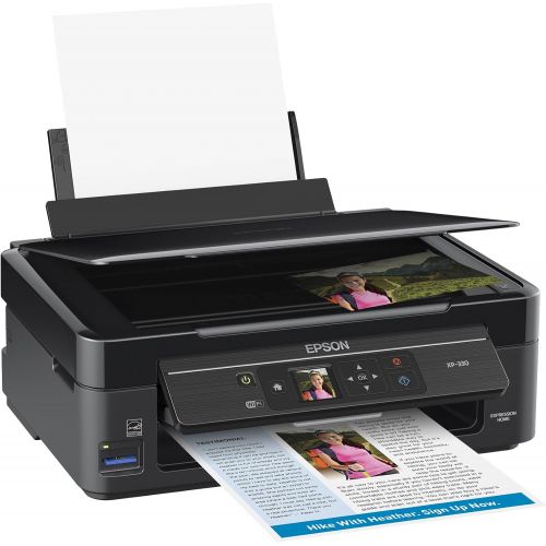 엡손 [아마존베스트]Epson Expression Home XP-330 Wireless Color Photo Printer with Scanner and Copier, Amazon Dash Replenishment Enabled