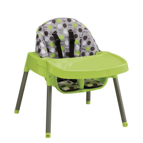 이븐플로 Evenflo 4-in-1 Eat & Grow Convertible High Chair, Dottie Lime