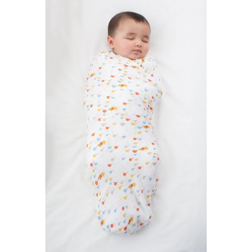  Aden by aden + anais aden + anais Disney Classic Swaddle Baby Blanket; 100% Cotton Muslin; Large 44 X 44 inch;...