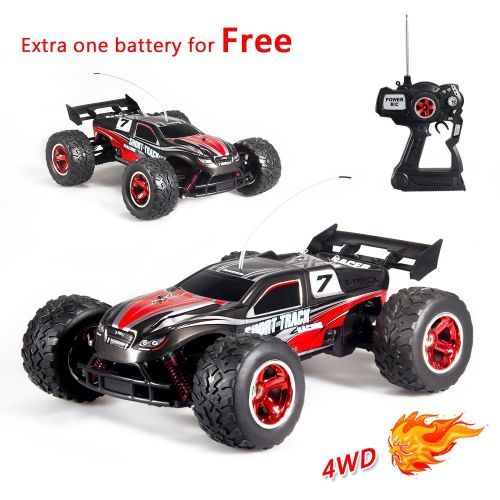  GP - NextX Geekper RC Car - Terrain RC Cars - Electric Remote Control Off Road Monster Truck - 1:12 Scale 2.4Ghz Radio 4WD Fast RC Car with 2 Rechargeable Batteries