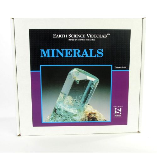 American Educational Mineral Build Block Earth Science Videolab with DVD