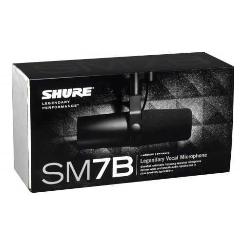  Shure SM7B Cardioid Dynamic Microphone