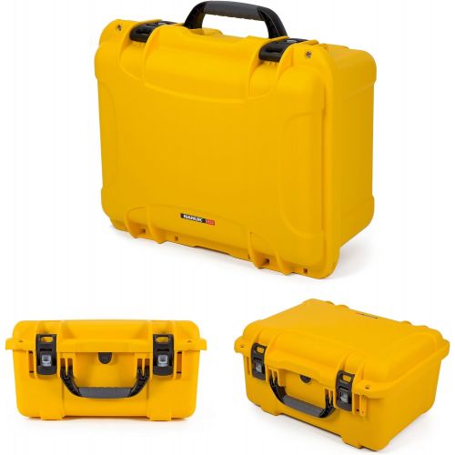  Nanuk 933 Waterproof Hard Case with Padded Dividers - Yellow