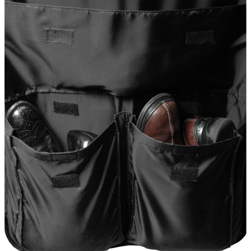  Wally Bags WallyBags Luggage 45 Bi-fold Garment Bag with Shoulder Strap, Black