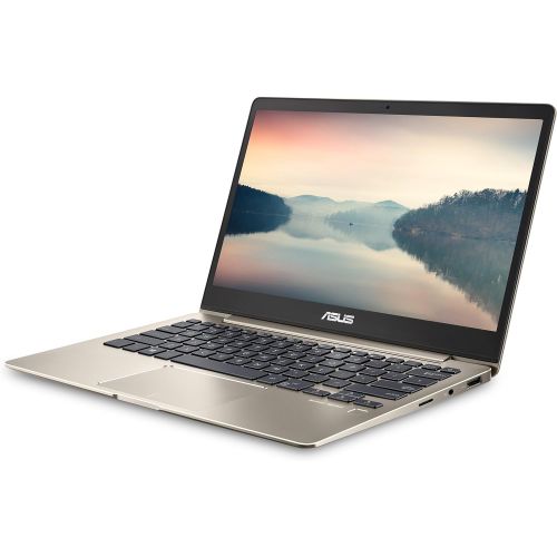 아수스 Visit the ASUS Store ASUS ZenBook 13 Ultra-Slim Laptop 13.3 FHD Display, Intel 8th gen Core i5-8250U, 8GB RAM, 256GB M.2 SSD, Win10, Backlit KB, FP, Icicle Gold, UX331UA-AS51