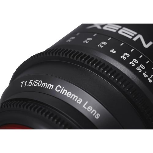  Rokinon Xeen XN50-MFT 50mm T1.5 Professional CINE Lens for Micro Four Thirds Mount
