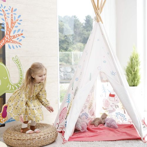  SagePole Act-003 Play Tent, Norwegian WoodPink, 59 x 51