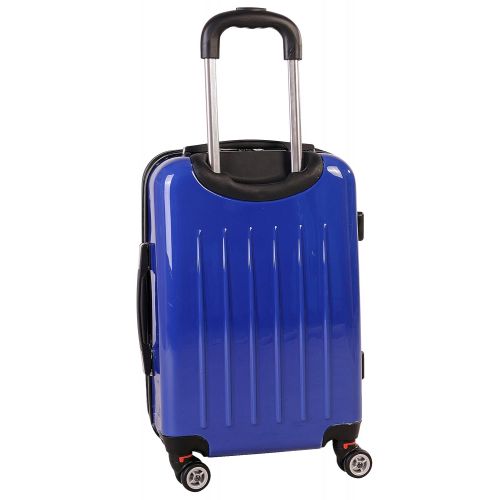  Ed Heck Moon Dog Hardside Spinner Luggage 21 Inch, True Blue, One Size