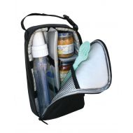 [아마존베스트]J.L. Childress Pack N Protect, Insulated Cooler Bag for Glass Baby Bottles and Food Containers, Portable Travel and On-The-Go Protection, Black