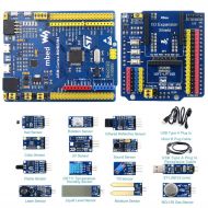CQRobot XNUCLEO-F302R8 Development Kit (CQ-A), Compatible with NUCLEO-F302R8, STM32 Development Board, Onboard Cortex-M4 Microcontroller STM32F302R8T6, Comes with IO Expansion Shield and V