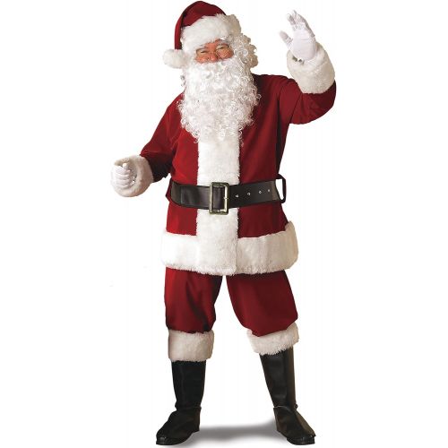  Rubie%27s Rubies Regal Crimson Santa Suit With Gloves