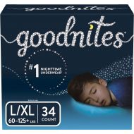 [아마존베스트]GoodNites Bedtime Bedwetting Underwear for Boys, L-XL, 34 Ct. (Packaging May Vary)
