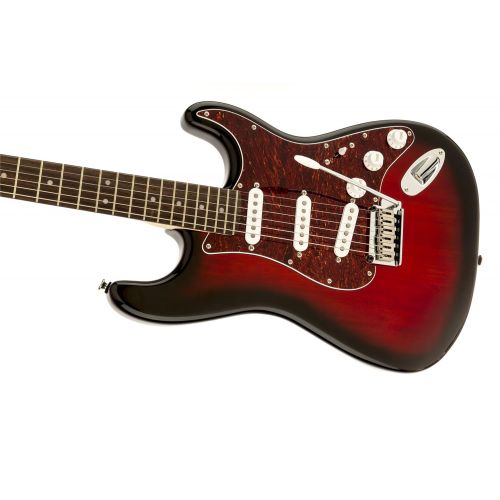  Squier by Fender Standard Stratocaster Beginner Electric Guitar - Antique Burst