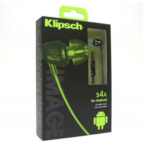 클립쉬 Klipsch Image S4A In-ear Headphones Black for Android (Discontinued by Manufacturer)