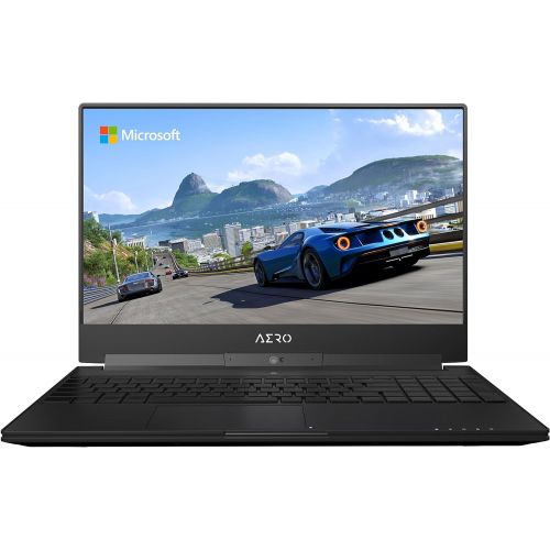 기가바이트 Gigabyte GIGABYTE Aero 15W v8-BK4 15 Ultra Slim Gaming Laptop 144Hz FHD X-Rite i7-8750H, GeForce GTX 1060, 16G RAM, 512GB SSD, Metal Chassis, RGB Keyboard