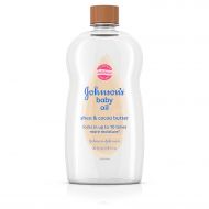 Johnsons Baby Oil with Shea & Cocoa Butter, 20 Fl. Oz