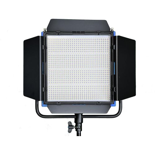  Dracast DRP-LK-2x1000-DG 2 X LED1000 Kit, Daylight with Gold Mount Battery Plates (Blue)