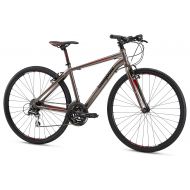 Mongoose Artery Comp Gravel Road Bike with Aluminum Frame and 700c Wheels, 15-Inch/Small Frame, Silver