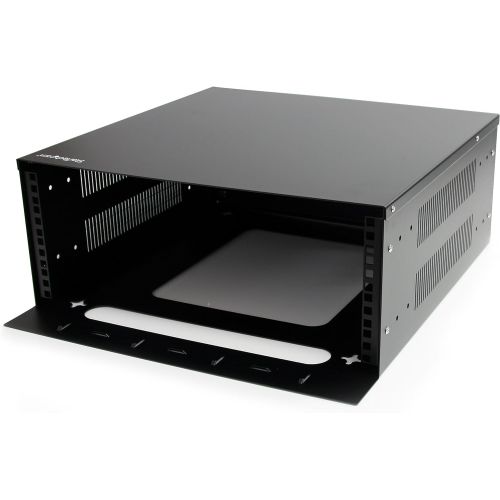  StarTech.com Wall-Mount Server Rack - Low-Profile Cabinet for Servers with Vertical Mounting - 4U