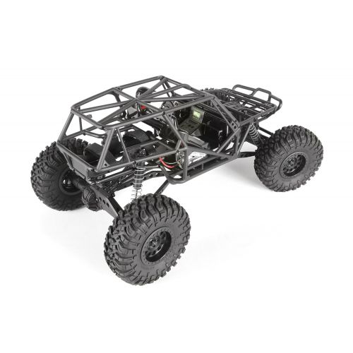  Axial Wraith Spawn 4WD RC Rock Racer Off-Road 4x4 Electric Ready to Run with 2.4GHz Radio and Waterproof ESC, 1/10 Scale RTR