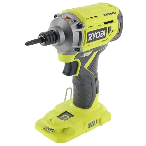  Ryobi P1837 18V One+ Cordless Brushless 3 Tool Combo Contractor Kit (9 pieces: Drill/Driver, Impact Driver, Circular Saw, 7-1/4 in Blade, Blade Wrench, Charger, 2.0 & 3.0 Ah Batter