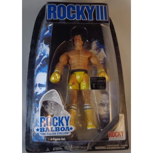 잭스퍼시픽 Jakks Pacific Rocky III Series 3 Action Figure Rocky [Battle Damaged]