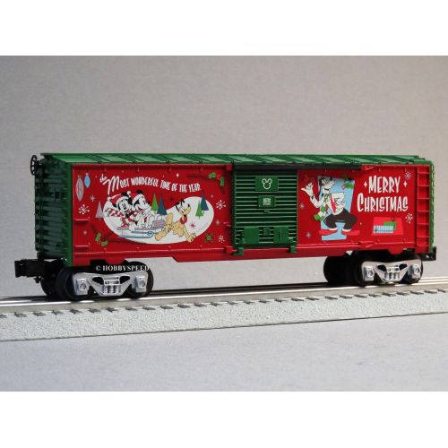 Lionel LIONEL DISNEY CHRISTMAS MICKEYS HOLIDAY TO REMEMBER BOX CAR